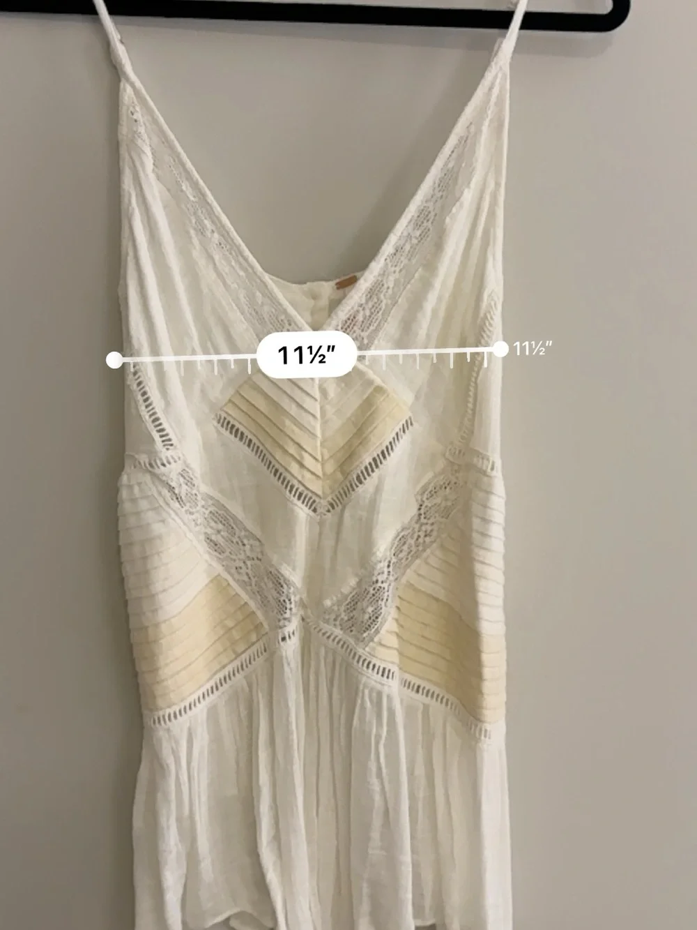 Free People White Crochet Lace Peasant Blouse